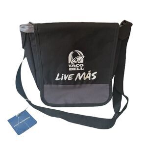 Retro Taco Bell Live Mas Insulated Lunch Bag Satchel New